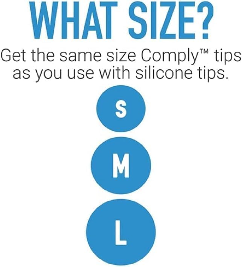 Comply Professional Series Memory Foam Tips for All Shure Earbuds (Medium, 3 Pairs) image number 1