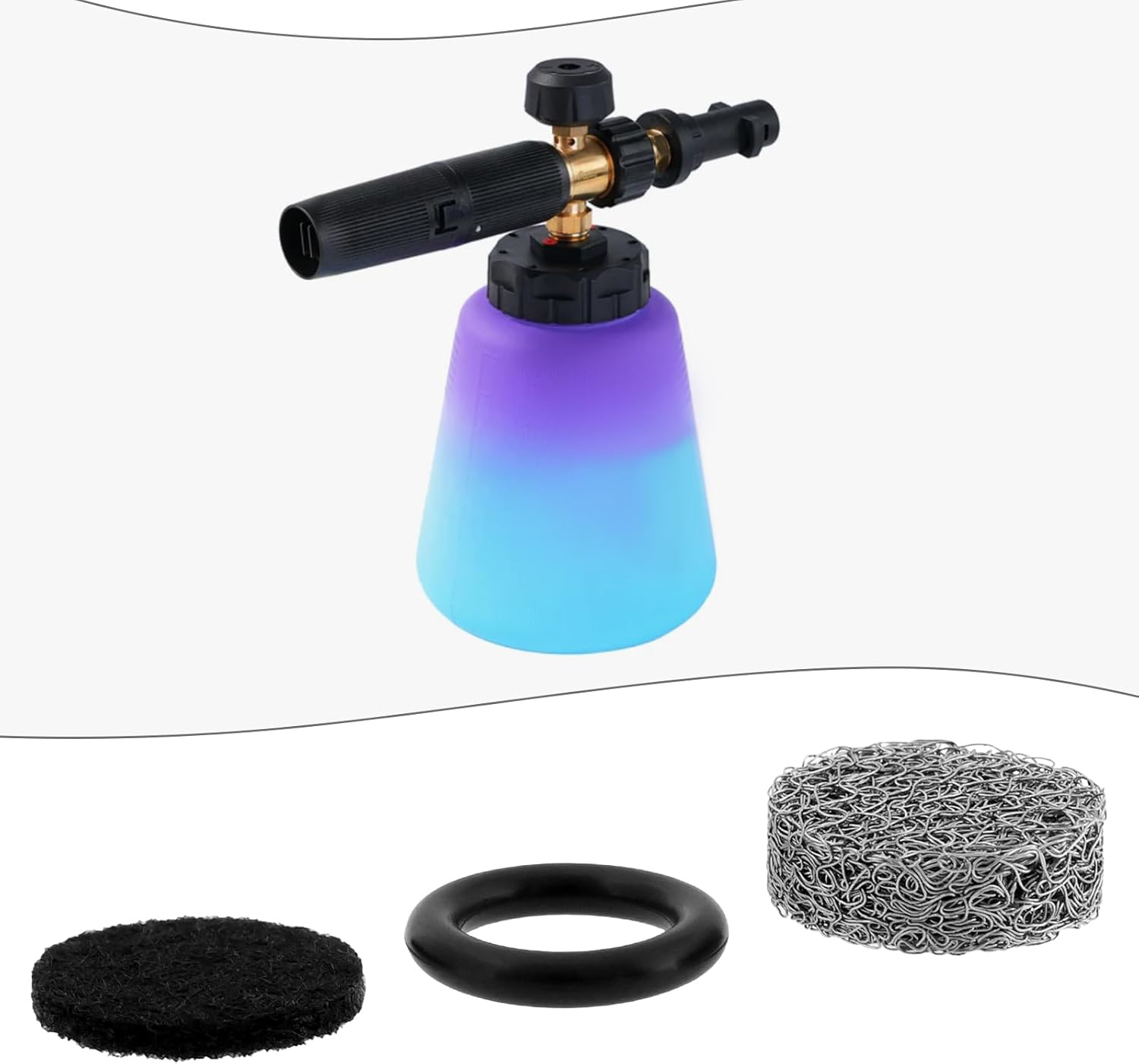 OTOTEC Foam Lance Filter Replacement Kit 14Mm Mesh Filter Tablet Compatible with Tucool Racing Foam Cannon Compatible with MJJC Foam Cannon