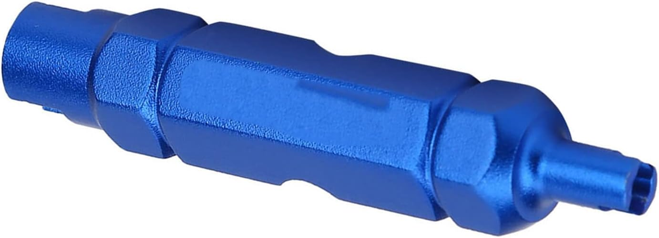 Multi-Function Tire Valve Remove Tool for Presta and Schrader, Handy Cycling Accessory for Tubeless Enthusiasts, Solid Aluminum Alloy Blue 1Pc image number 5