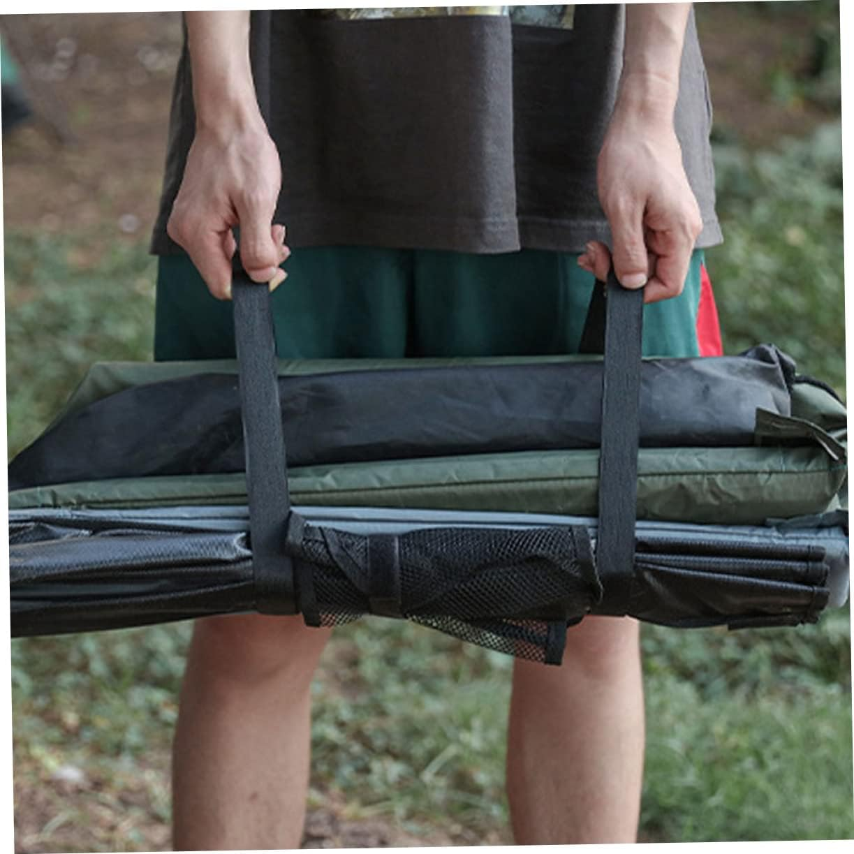 HOLIDYOYO 10Pcs Multi-Functional Camping Tie down Straps for Luggage and Gear Easy to Carry Random for Outdoor Activities and Travel