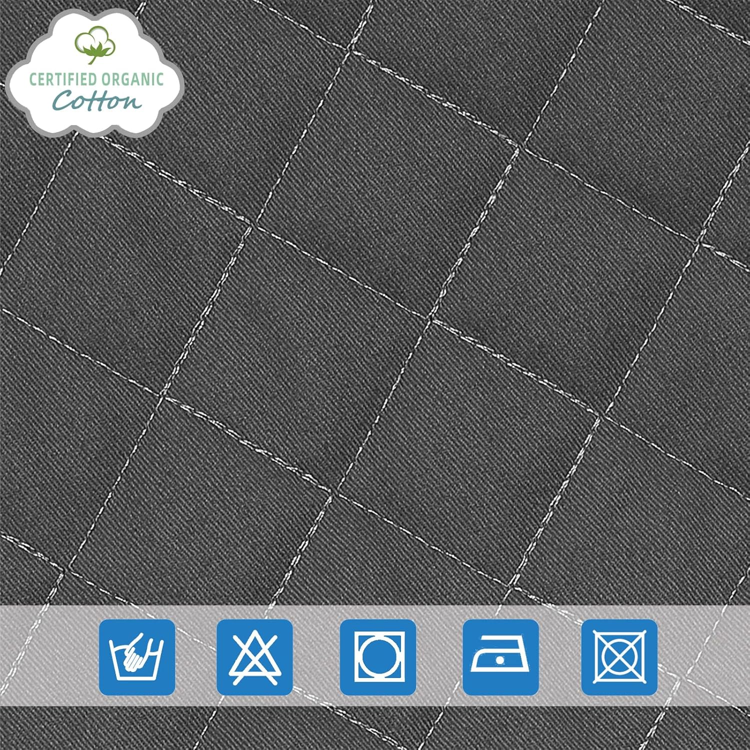 Igratens Fabric Seat for Bouncer - Baby Bjorn Bouncer Cover Compatible with Balance Soft & Bliss Model, 100% Cotton, Skin -Friendly, Machine Washable, Black - Pink image number 3