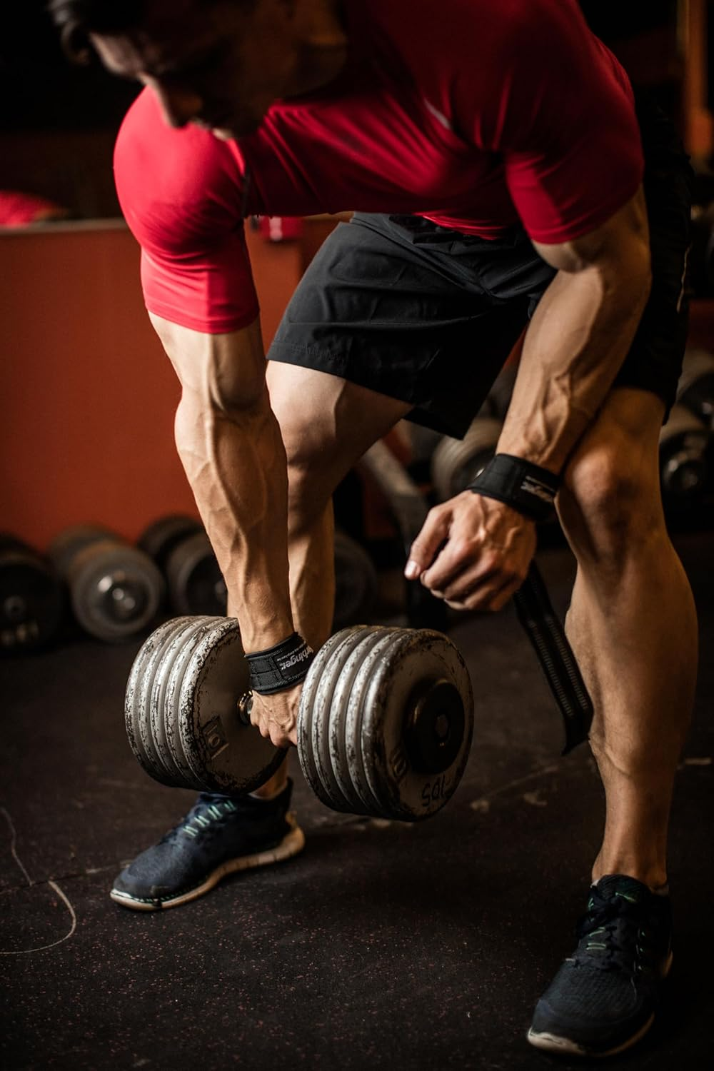 Harbinger Big Grip No-Slip Nylon Lifting Straps with Duragrip (Pair) image number 6