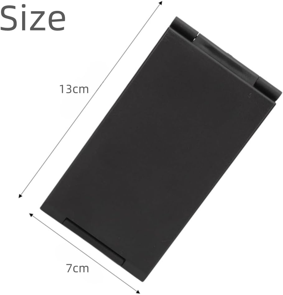 DACUAN 4-Way Foldable Makeup Mirror, 1Pc 4 Way 360 &deg; Adjustable Folding Mirror,Portable Four Sided Mirrors for Makeup image number 2