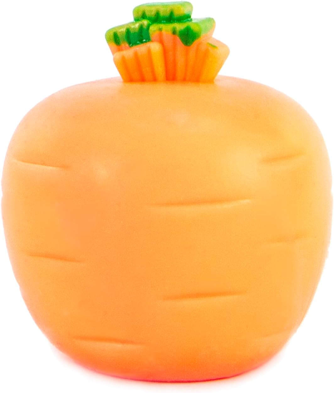 Keycraft Peek a Boo Bunny Carrot Toy, Squeeze to Reveal Hidden Bunny, Soft and Interactive Plush Toy for Kids, Engaging Sensory Play, Compact and Portable for On-The-Go Entertainment image number 1