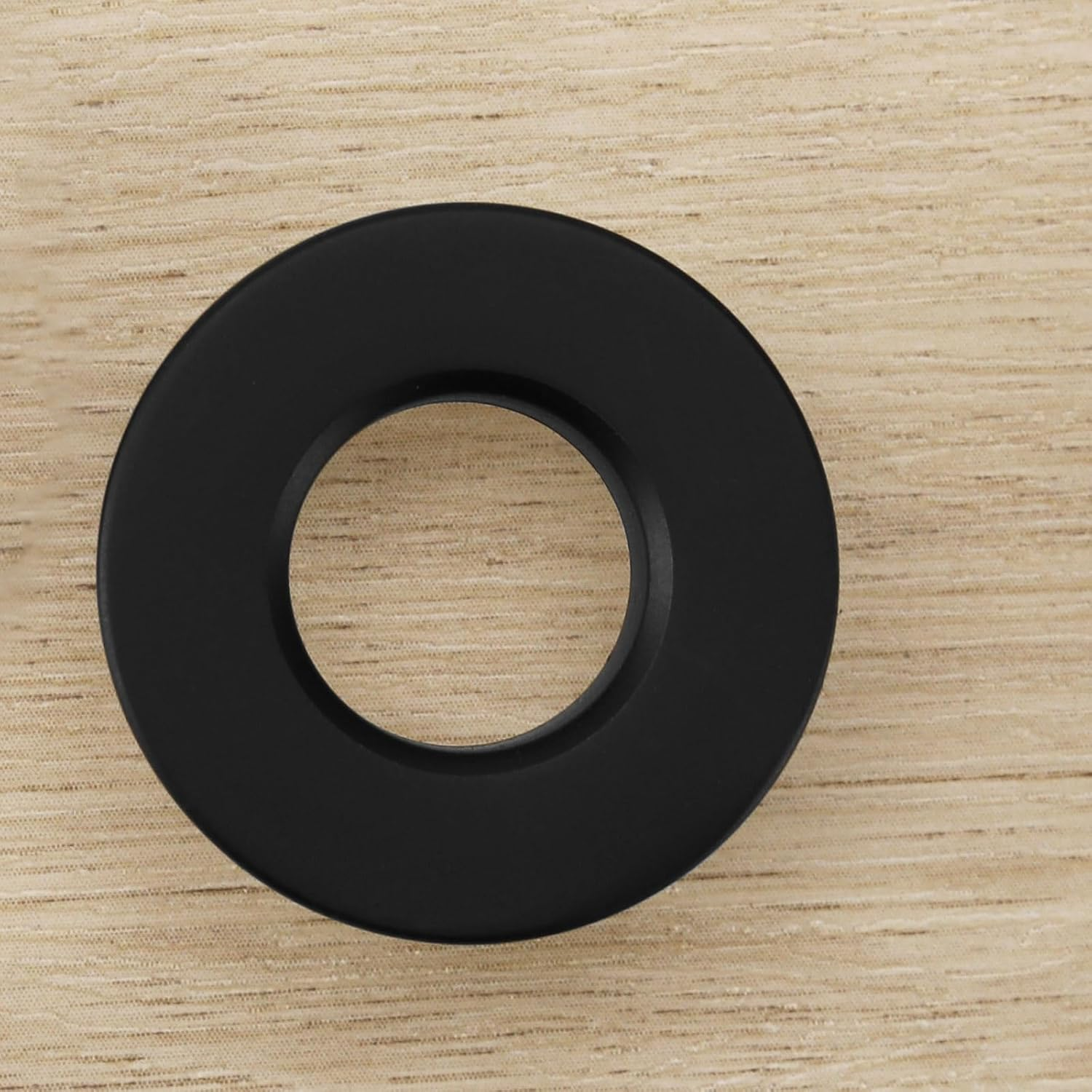 VGOL 6PCS Basin Sink Overflow Cover Black Brass Insert Hole Trim Cap Ring Kitchen Sink Decoration for Standard 22Mm to 24Mm Overflow Holes image number 4