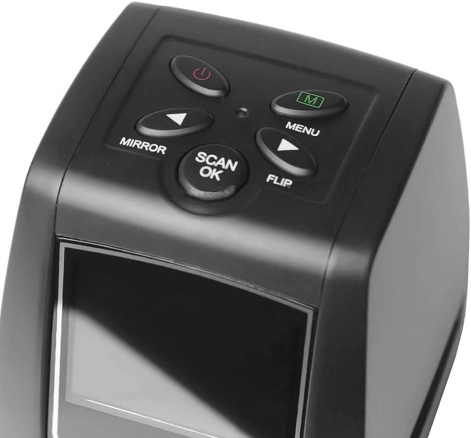 Scanner,Portable Negative Film Scanner 35Mm 135Mm Slide Film Converter Photo Digital Image Viewer with 2.4