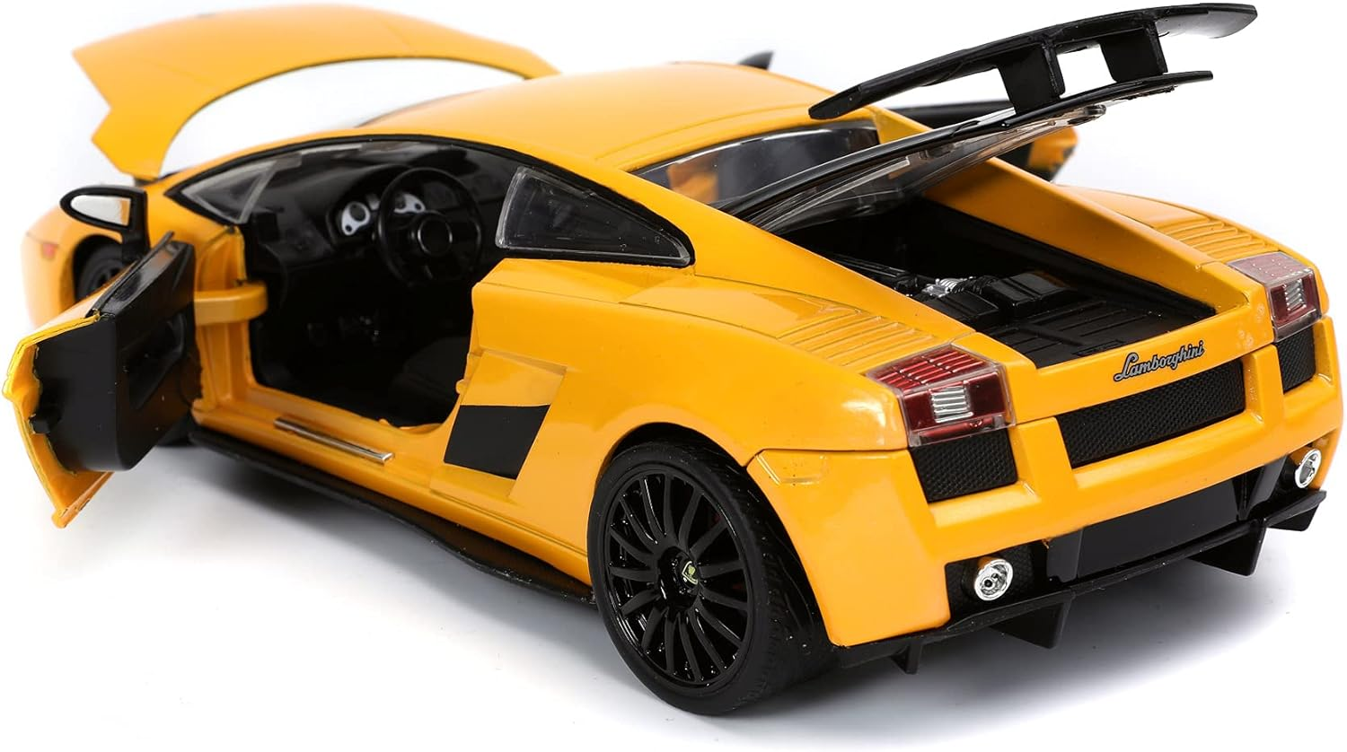 Jada 253203067 Fast & Furious Lamborghini Gallardo 1:24 Scale DIE-CAST Replica CAR, Yellow image number 4