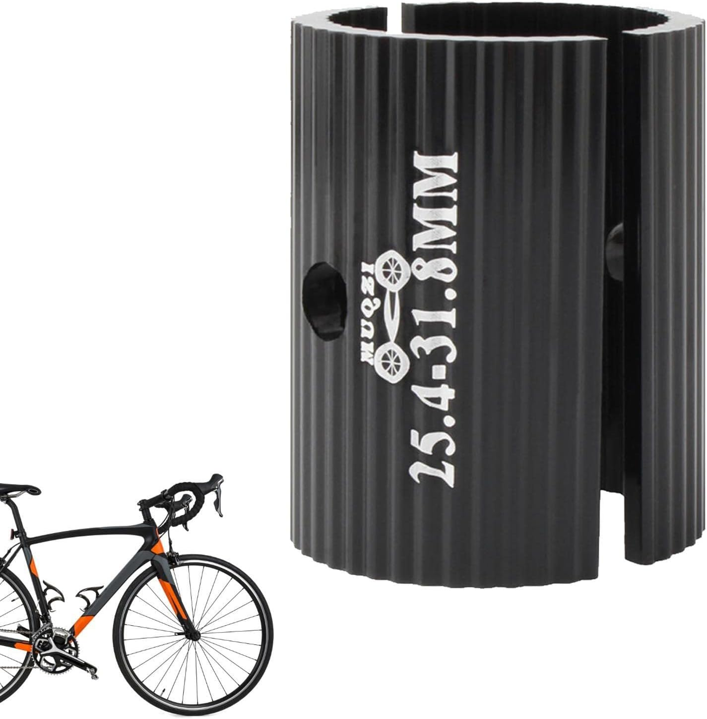 Handlebar Clamp | Aluminium Alloy Handlebar Conversion Sheet - Sheet Spacer 25.4 to 31.8 to 35Mm Increasing the Friction for Most Bicycles Imtrub