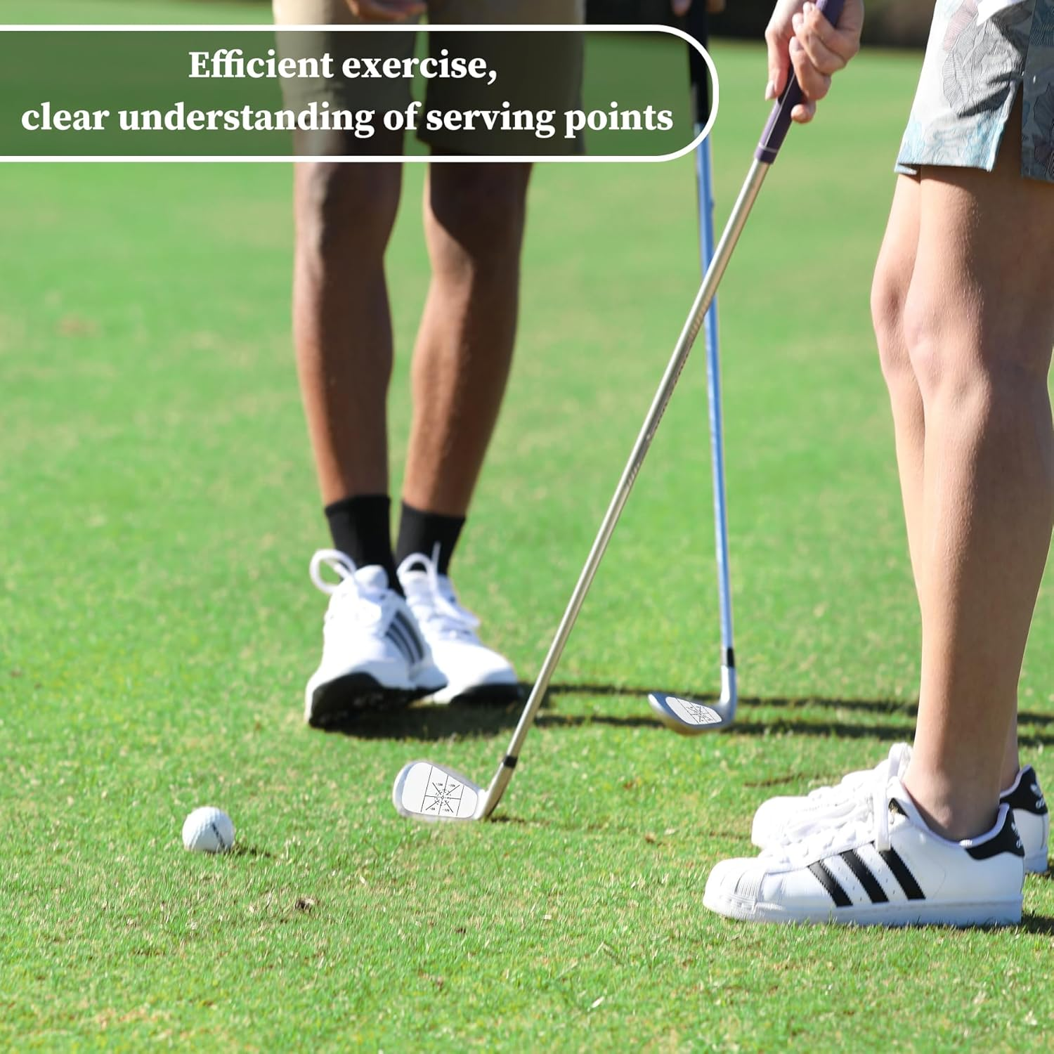 EKIND Golf Impact Labels for Swing Training Golf Club Tape Stickers for Driver Iron Putter Practice Recorder Instant Feedback Removable Blue Mark Trainer Aid (30 Pcs) image number 4