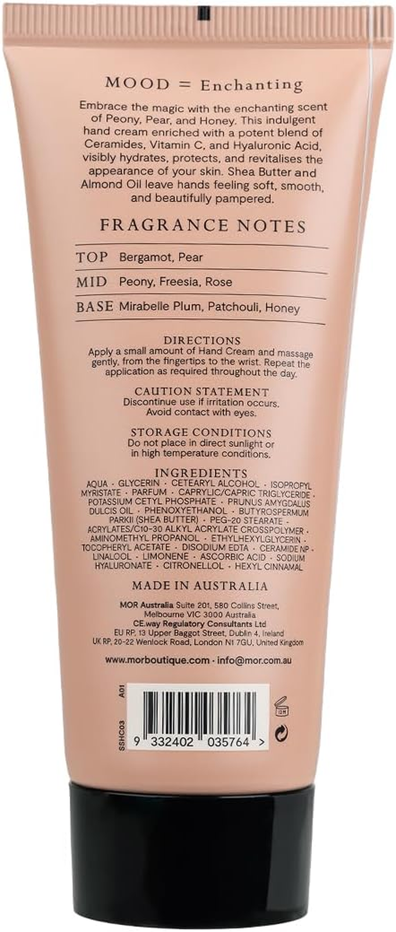 MOR Enchanting Blooms Hand Cream 100Ml image number 6