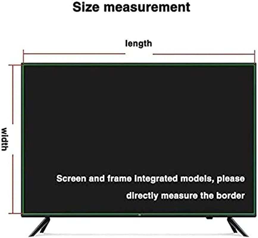 40-75 Inch anti Glare anti Break LCD TV Screen Protector,Blue Light Filter,Shielding UV and Radiation Monitor Filter,Easy to Install,75" 1682 * 966 image number 4
