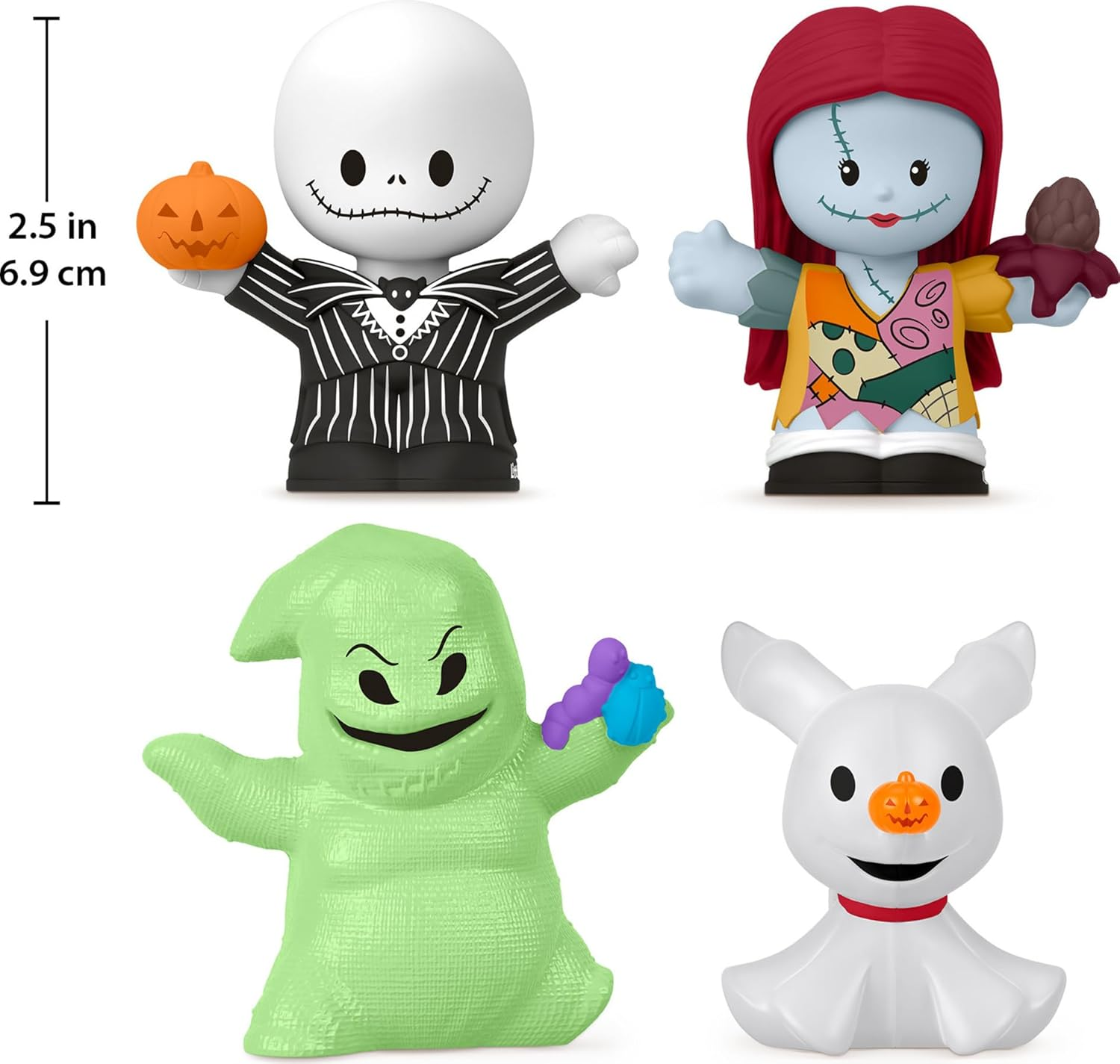 Little People Collector Disney Tim Burton&rsquo;S the Nightmare before Christmas Special Edition Set for Adults & Fans, 4 Figures in a Display Package image number 3