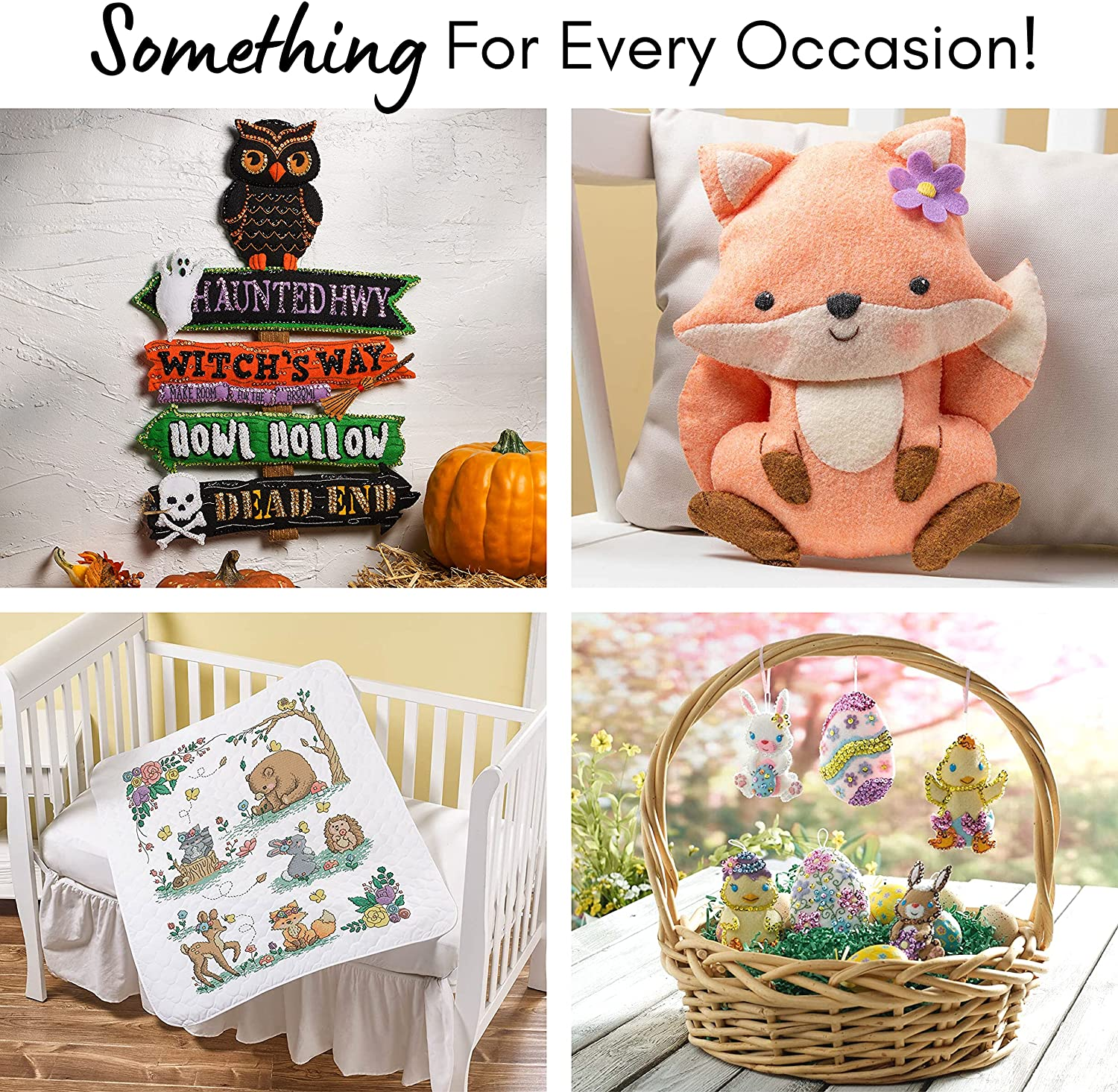 Bucilla Sugarland Fairy Stocking Kit image number 1