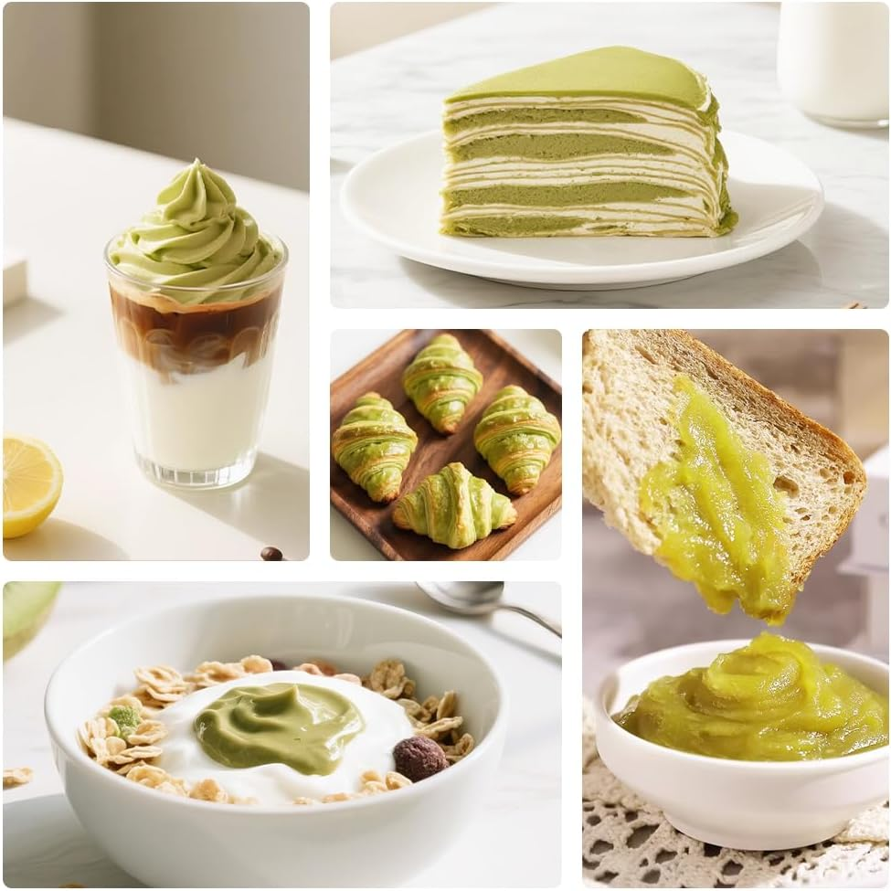 Delyco Pandan Kaya Malaysian Coconut Egg Jam with Pandan Flavor Creamy Spread for Toast Dessert 225G image number 5