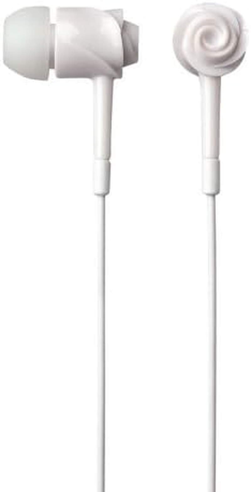 ELECOM Ear Drops Rose In-Ear Headphones Rose Flower (Purple) EHP-AIN50PU