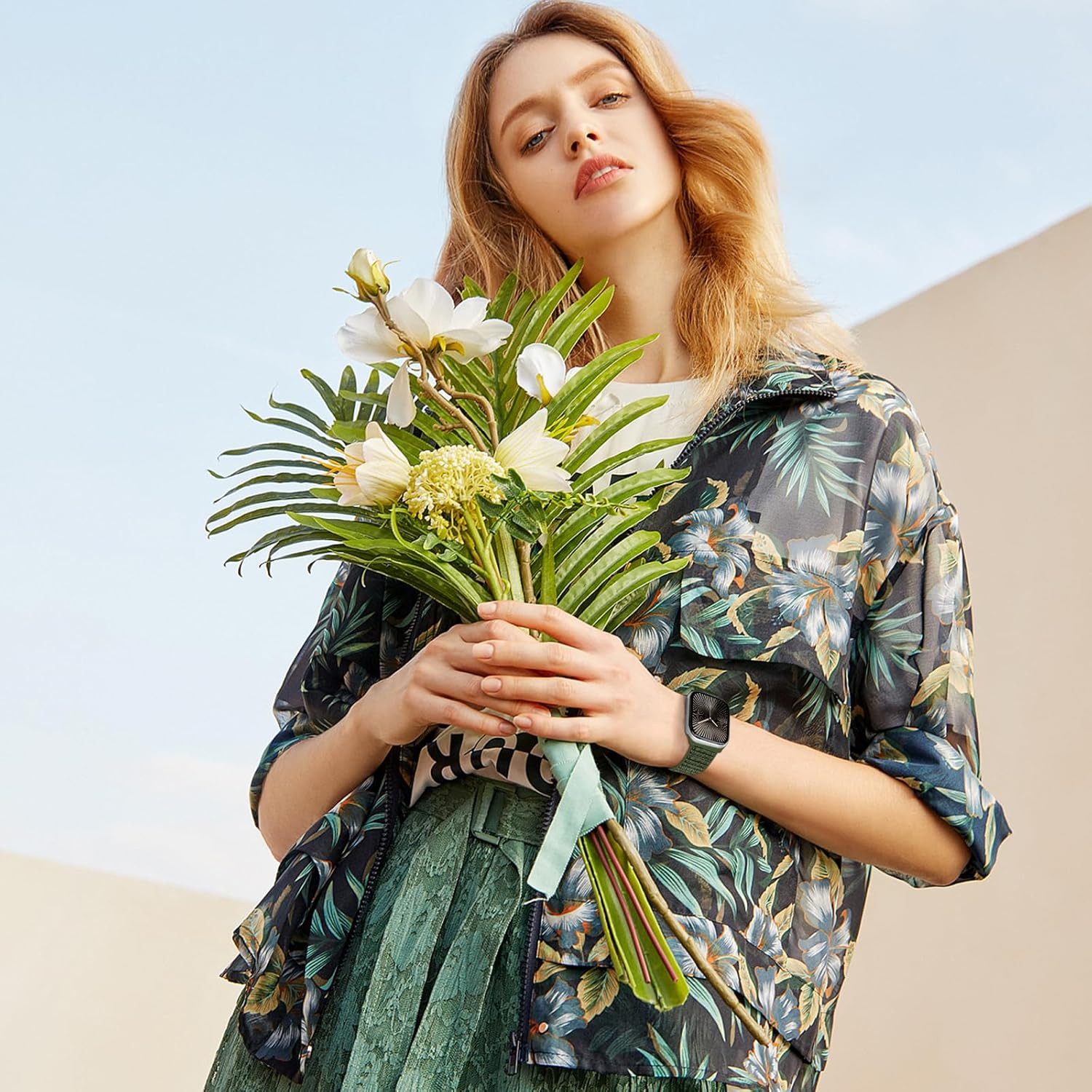 2 Pack Nylon Sport Bands Compatible with Apple Watch Bands 38Mm 40Mm 41Mm 42Mm 44Mm 45Mm 46Mm 49Mm for Women Men, Adjustable Replacement Band for Iwatch Series 10/9/8/7/6/5/4/3/2/1/SE 3/Ultra 3 image number 6