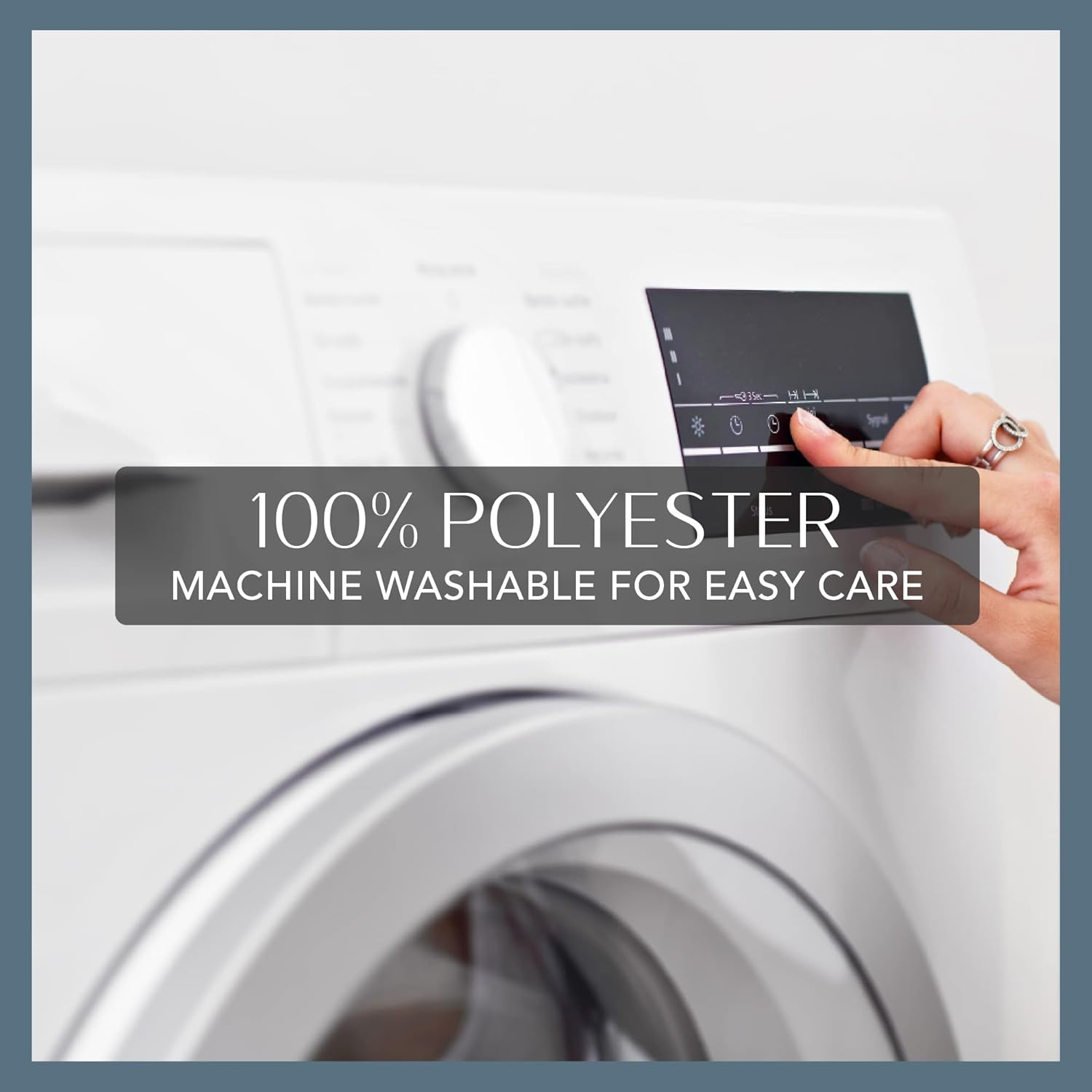 Elrene Home Fashions 026865874464 Indoor/Outdoor Tab Top Stripe Single Panel Window Curtain Drape, Gray, 50"X84" image number 5