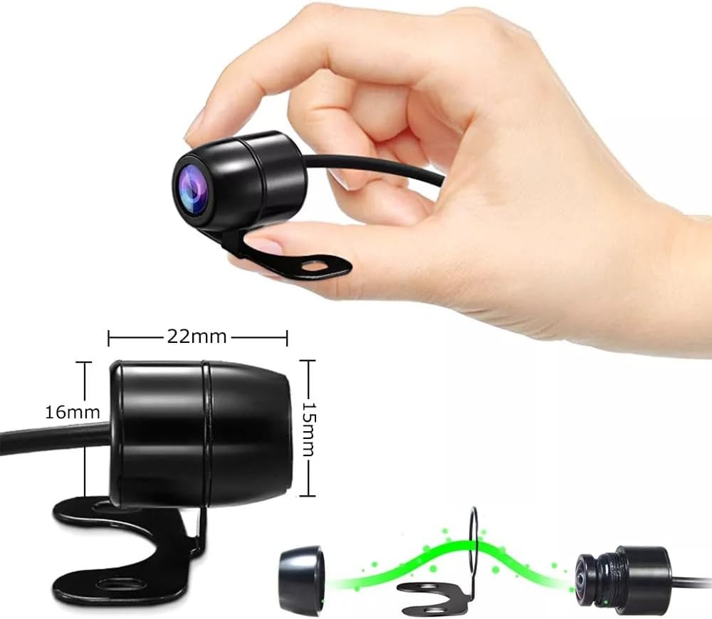 4.3" HD TFT LCD Monitor Car Reverse Camera Kit Rear View Backup IR Night Vision image number 4