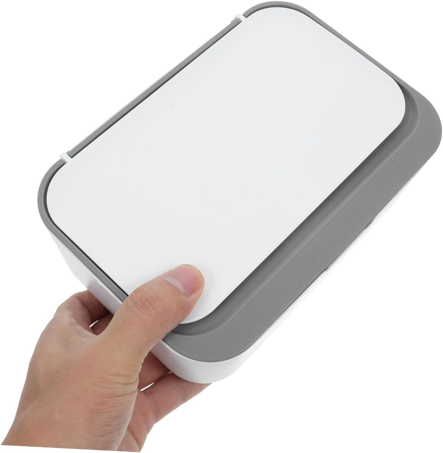 DOITOOL Elegant Desktop Tissue Box Facial Tissue Dispenser Refillable Wipes Container for Home Office School image number 6