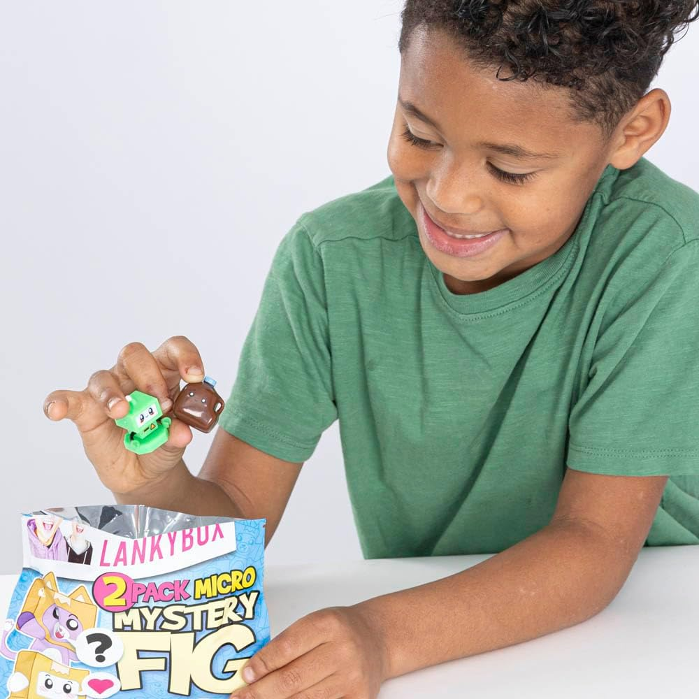 Lankybox Micro Mystery Figs 2 Pack Blind Bag - Series 2