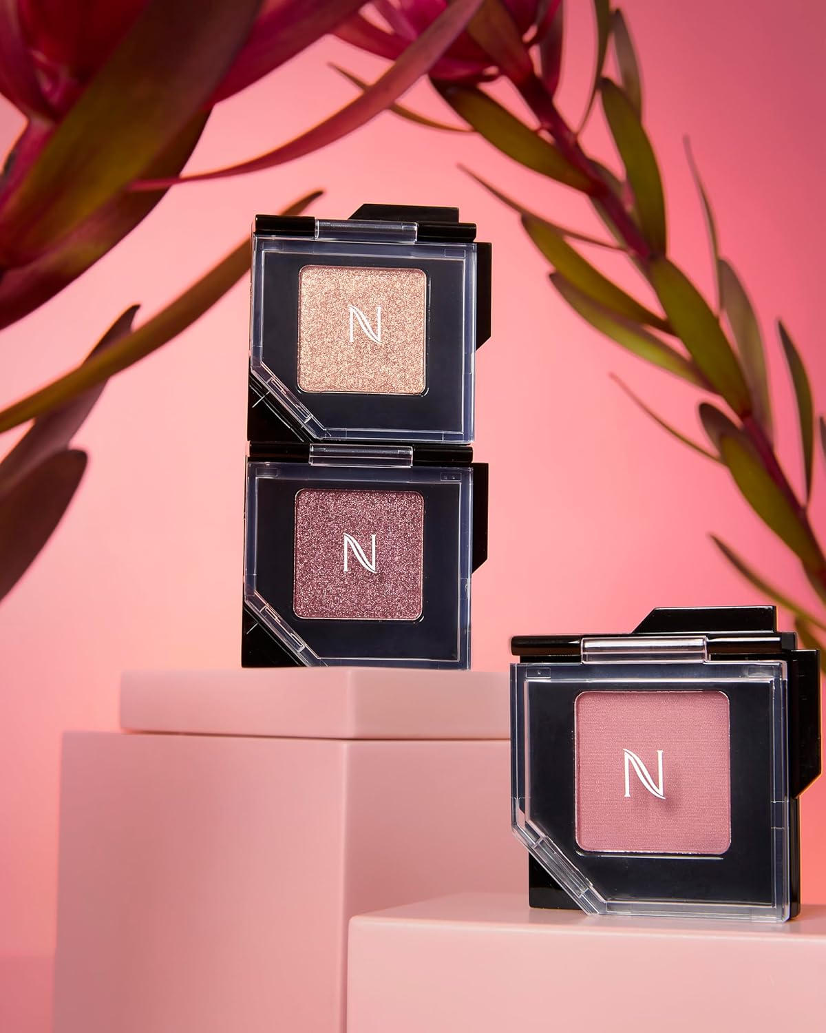 Natio Australia Single Eyeshadow Mauve - Matte Purple Clickable Eyeshadow - Vegan Friendly image number 5