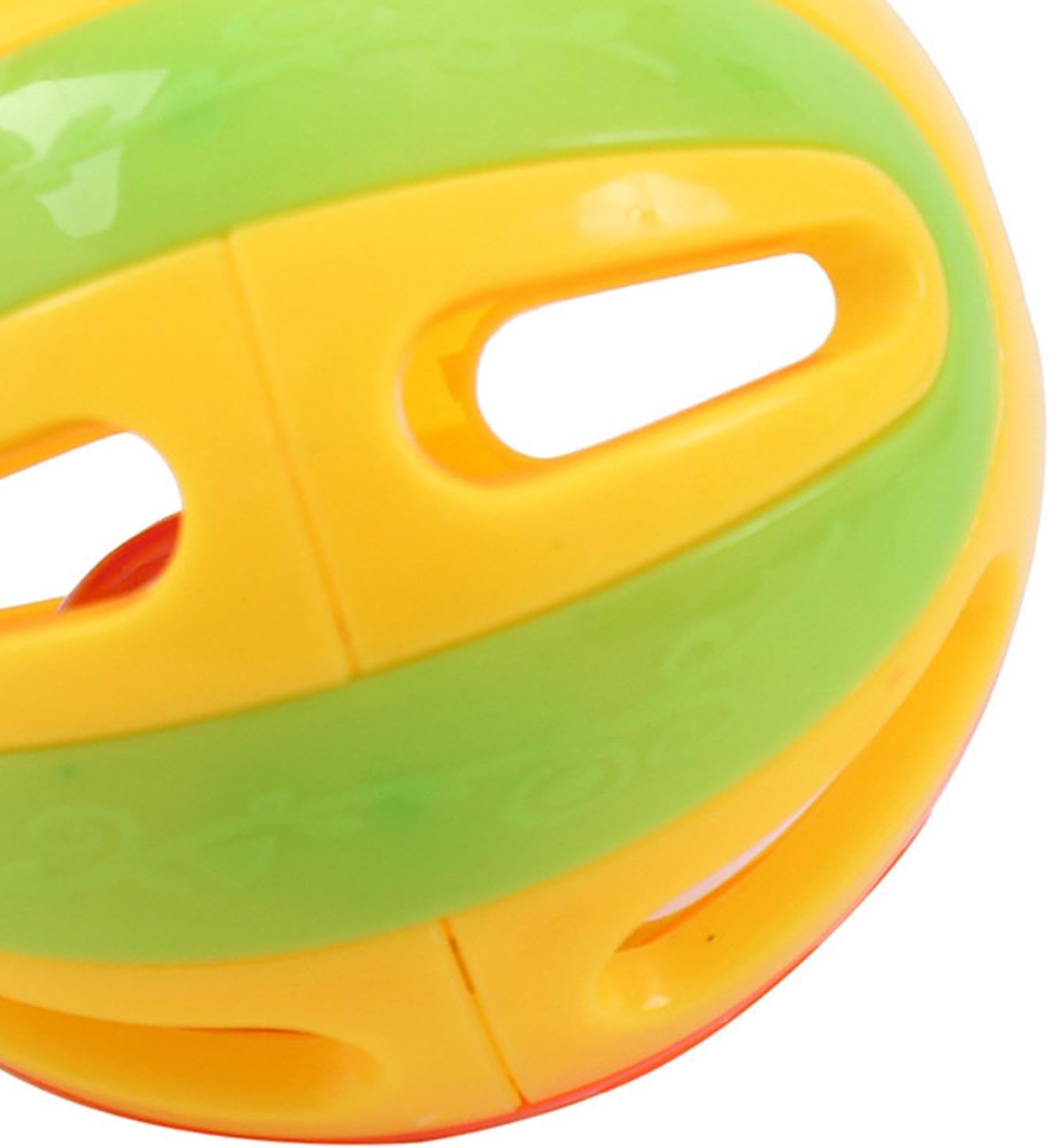 Jingle Bell Cat Toy - Interactive Cat Toy Bell Toy,Interactive Cat Toy Bell Toy for Indoor, Hollow Jingle Balls for Small Large Cats Pets Dogs Zalhin image number 1