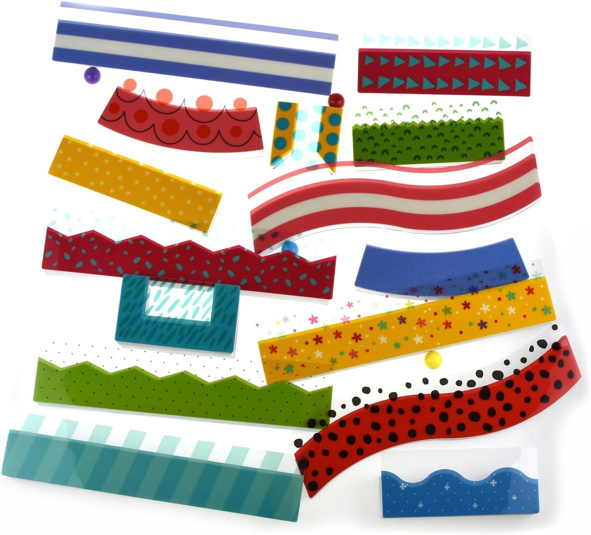 Tookyland Magnetic Marble Run Toy image number 3