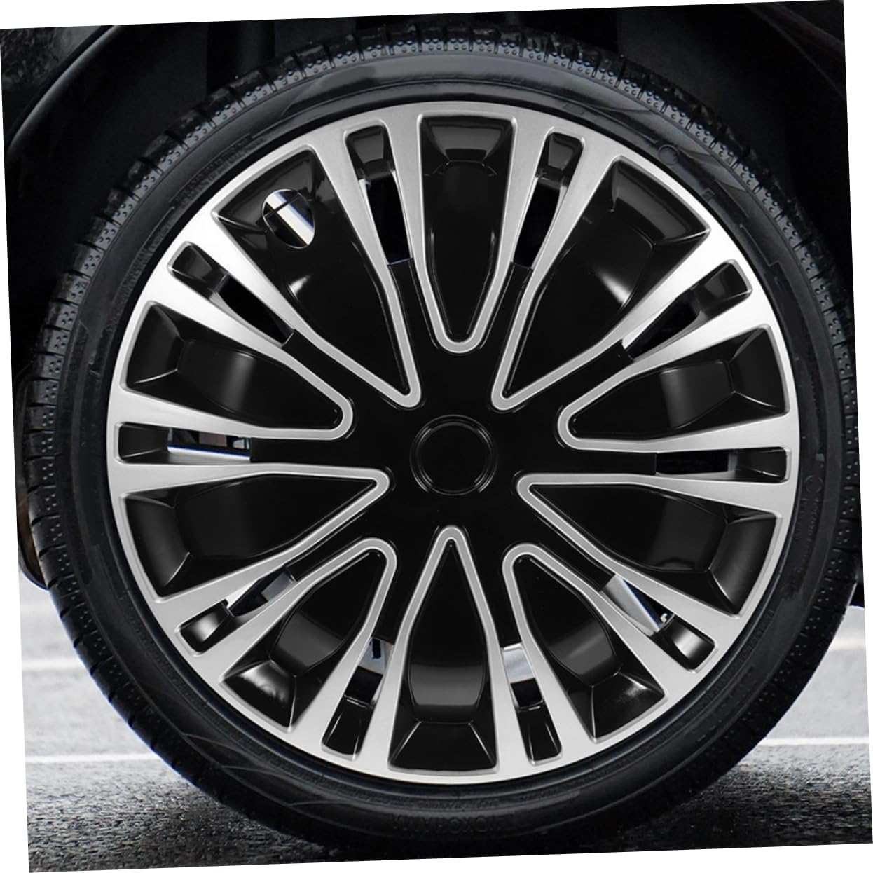 GETAJGHSD Hubcap Decoration for Car Wheels Hub Covers for Trailers Replacement Wheel Hub Caps for Vehicles