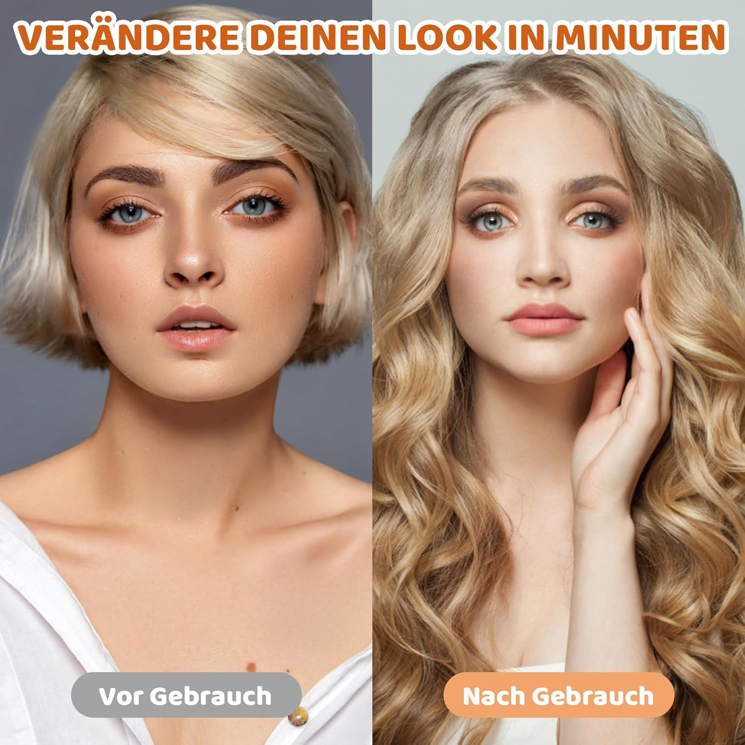 Clip-In Real Hair Extensions, Natural Hair, for Volume and Length, Easy to Use, Perfect for Any Occasion image number 3