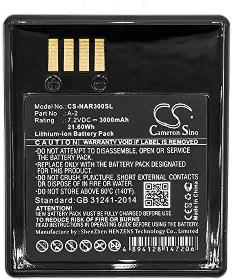 ELASO Li-Ion 7.2V 3000Mah Replacement Battery for Arlo Go Camera VMA4410 VML4030 A-2 image number 1