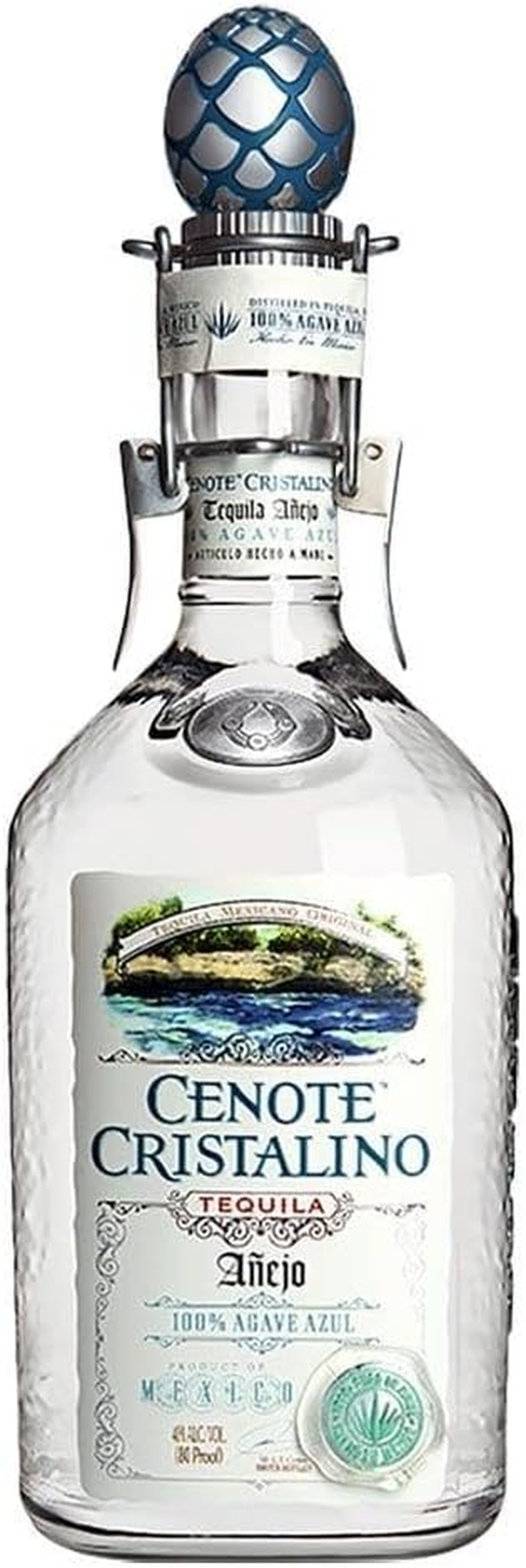 Cenote Cristalino Anjeo Tequila 700 Ml