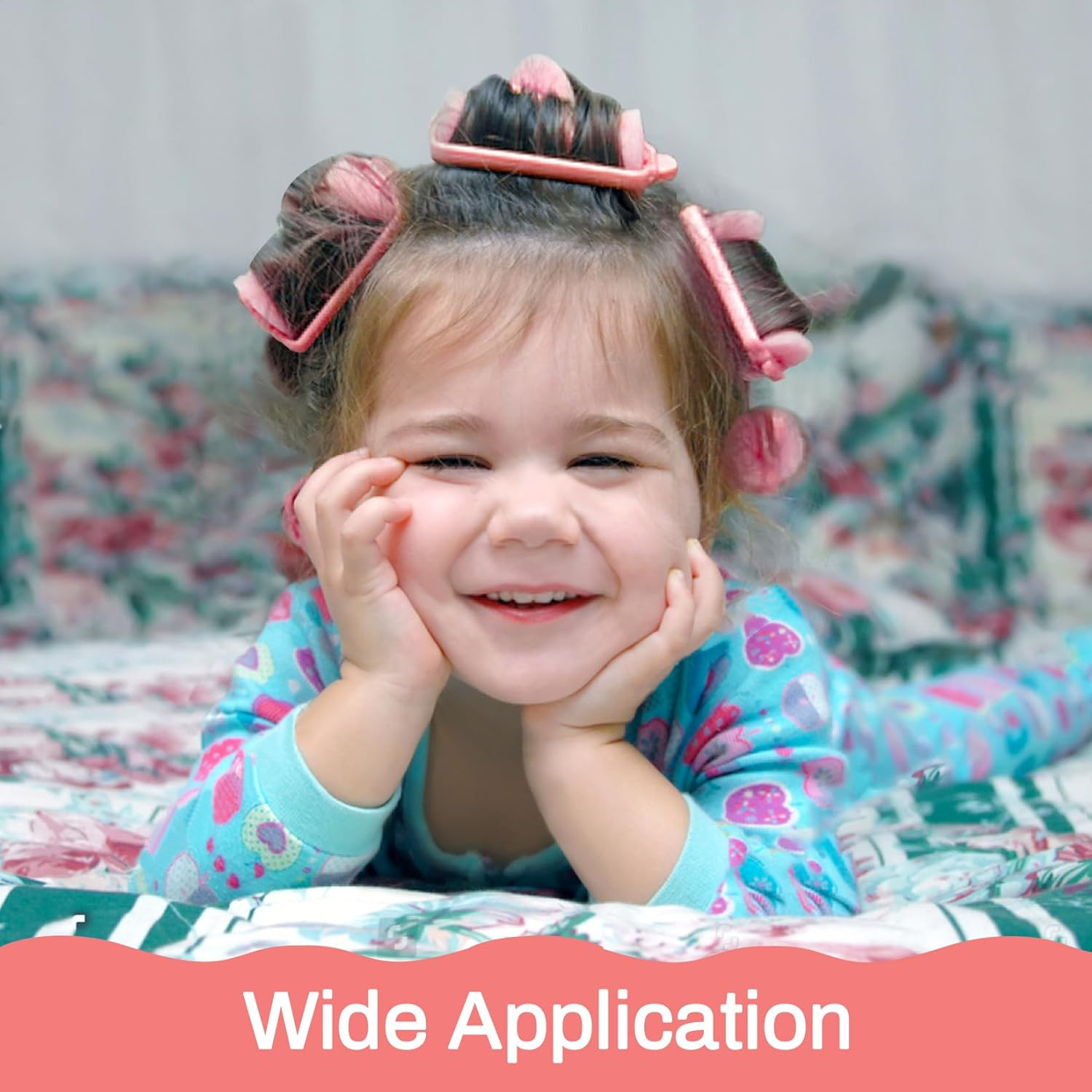 MAQIHAN 24PCS Foam Hair Rollers - 1.89 Inch Large Sponge Rollers for Heatless Hair Curler for Short/Long Hair Sleep Rolos Para Cabello Jumbo Sponge Curlers Soft Sleeping Thin Curl Overnight Rulos image number 2