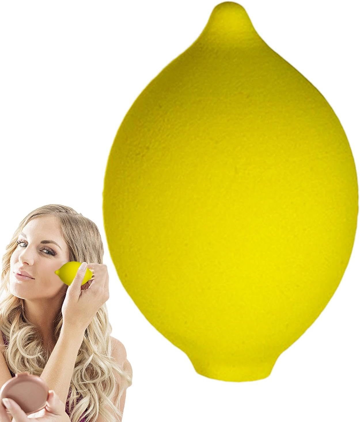 Fruit Shaped Cosmetic Sponge, Blender Foundation Beauty Sponge, Cute Soft Fruit Shape Beauty Sponge Makeup Blender Cosmetic Sponge for Women Girlfriend Mom Wife image number 6