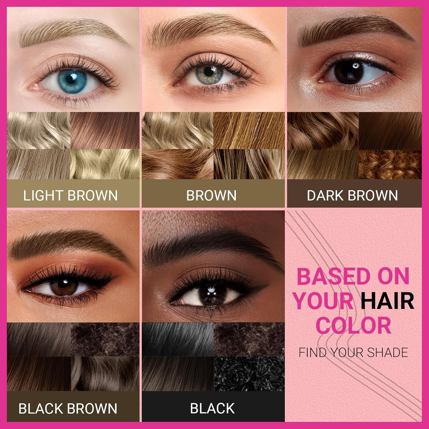 Imethod Microblading Eyebrow Pen - Eyebrow Pencil Magical 2-In-1 Dual-Ended Eye Brow Pencils for Women with 4-Fork-Tip & Ultra Precise Brush-Tip Create Natural Hair-Like Brows, Last All-Day, Brown image number 5