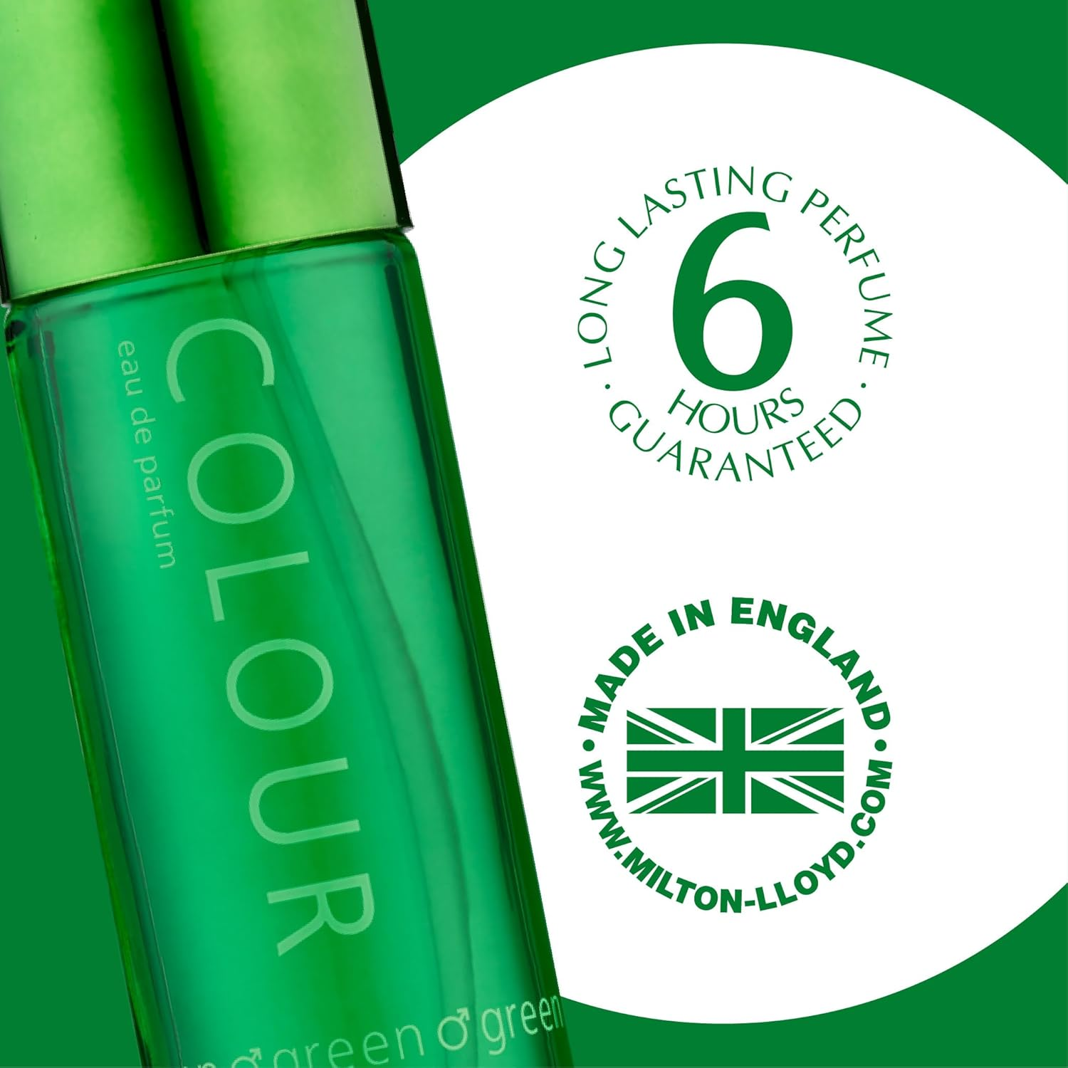 Colour Me Green - Fragrance for Men - 50Ml Eau De Toilette, by Milton-Lloyd (Pack of 2) image number 5