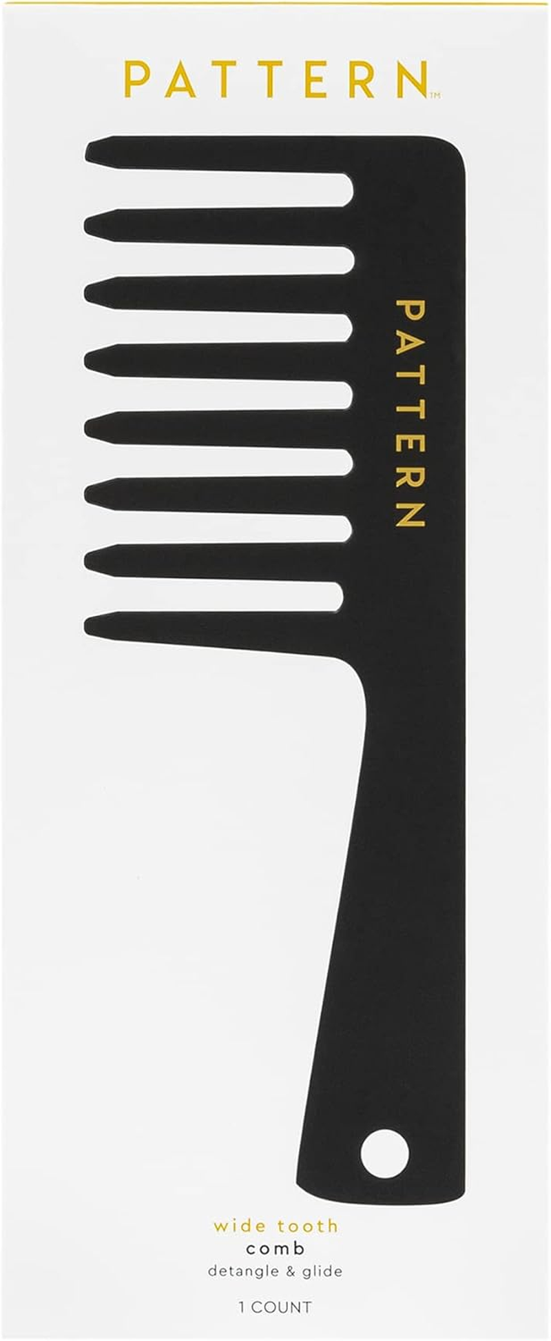 PATTERN Beauty by Tracee Ellis Ross Beauty Wide Tooth Comb, Great for Curlies, Coilies and Tight-Textured Hair, 3A to 4C image number 2