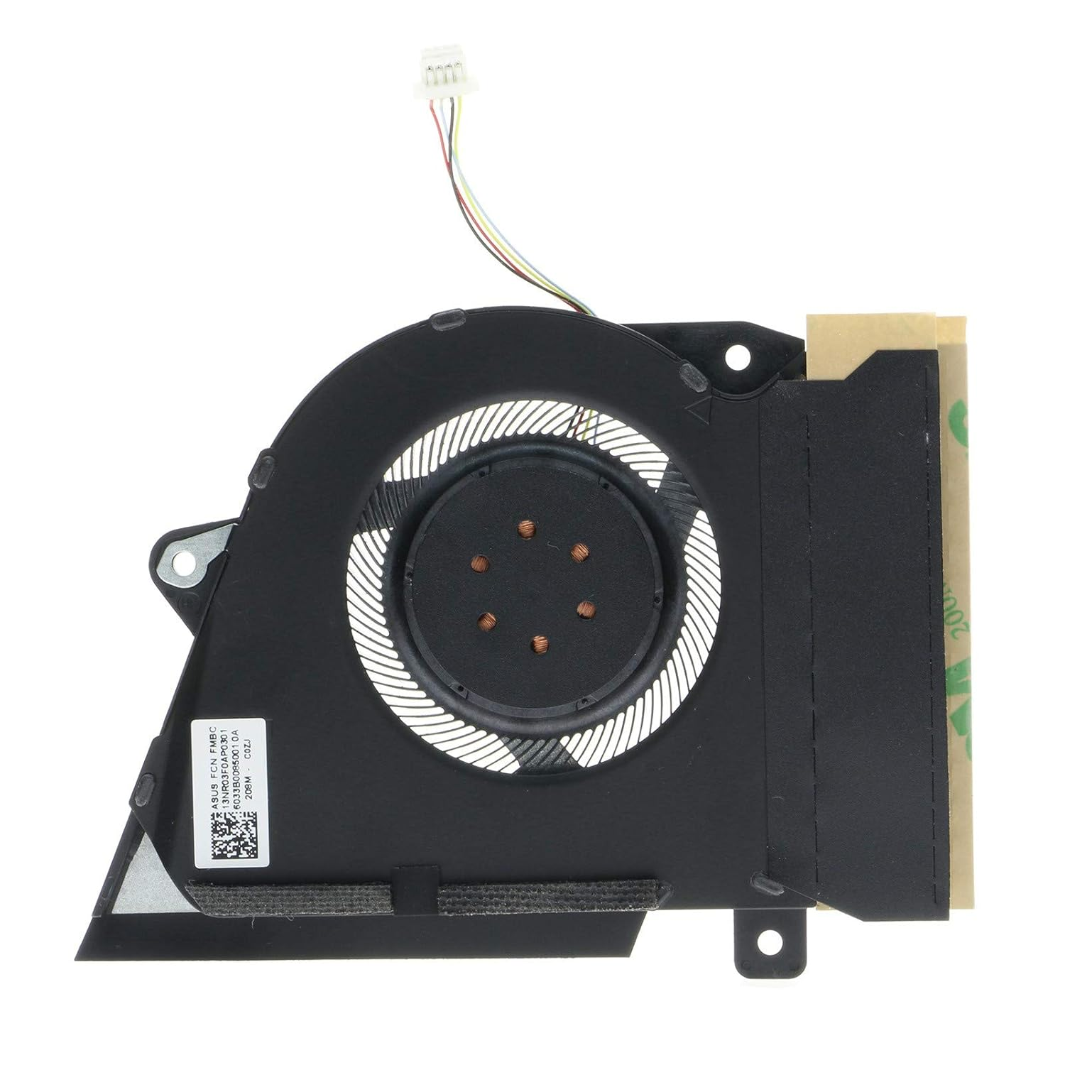GPU Cooling Fan for ASUS ROG Zephyrus G14 GA401I GA401IV, 12V 1A, 12 Watts, 4300 RPM, 51 Dba, 3-Pin, Laptop Cooling Fan image number 3