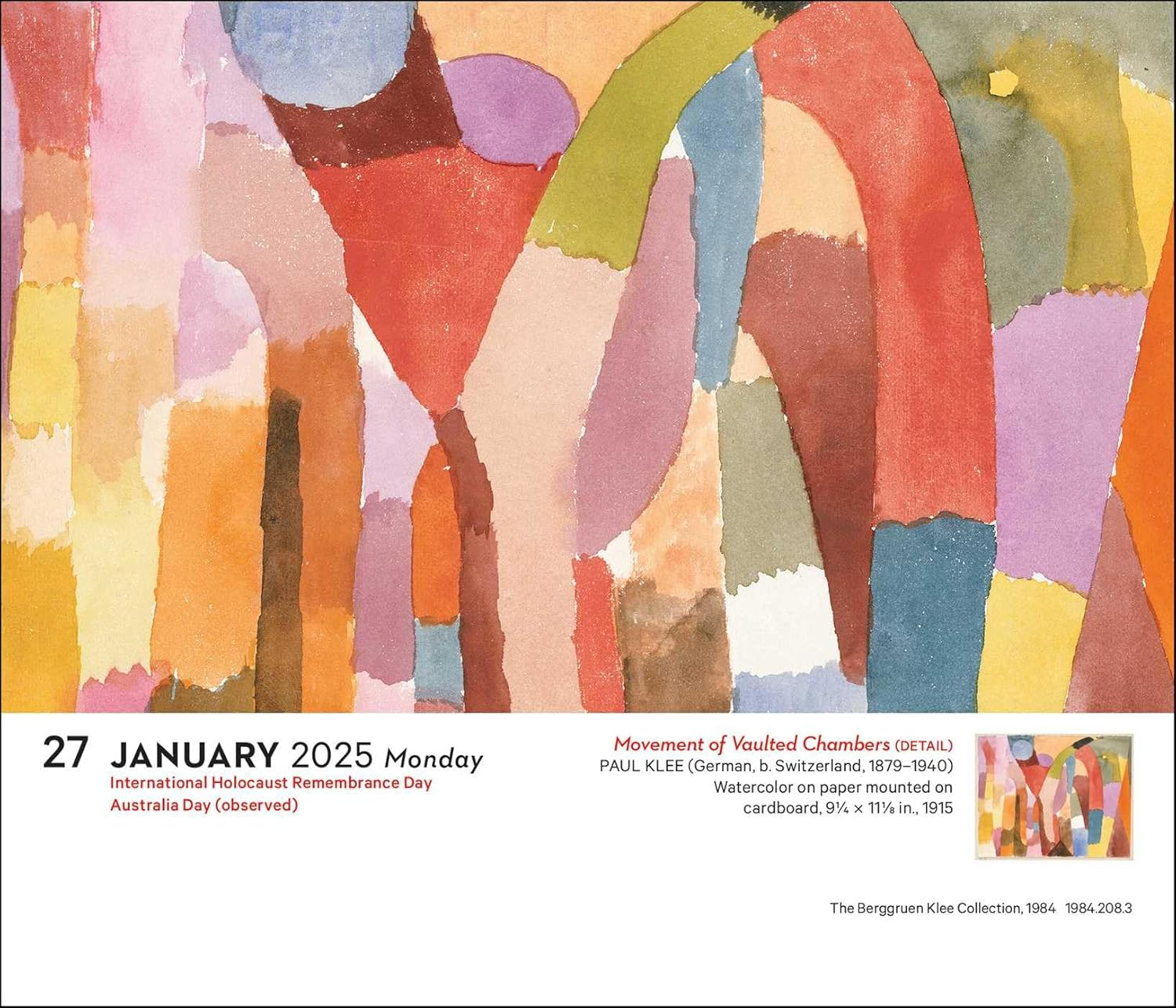 Art: 365 Days of Masterpieces 2025 Day-To-Day Calendar image number 3