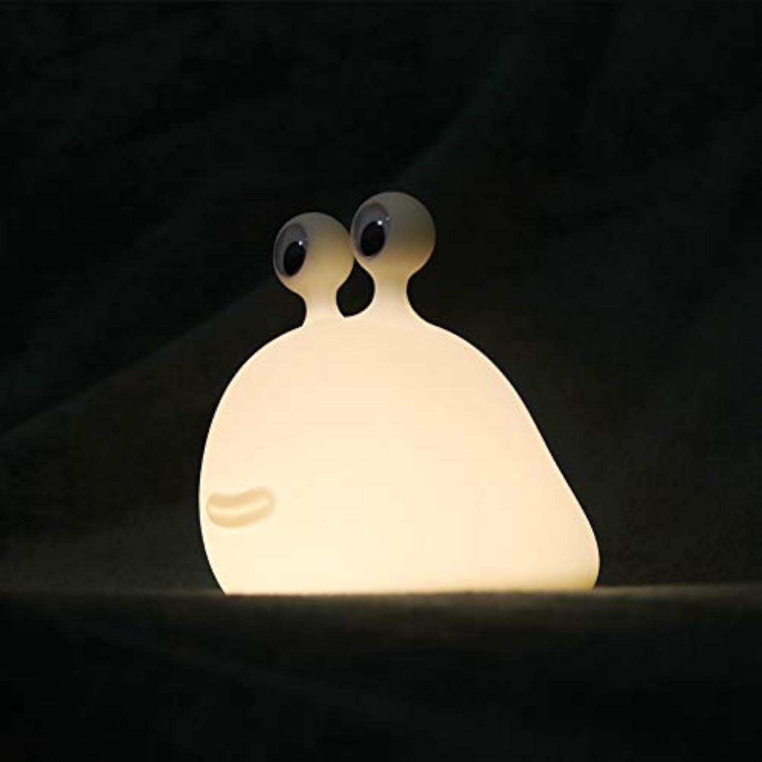 MUID Original Authentic Slug Night Light, Nursery Squishy Lamp, Silicone Light for Classroom, Cute Animal Bedside Lamp for Baby Kids Teens, Soft Light for Bedroom Breastfeeding. image number 4