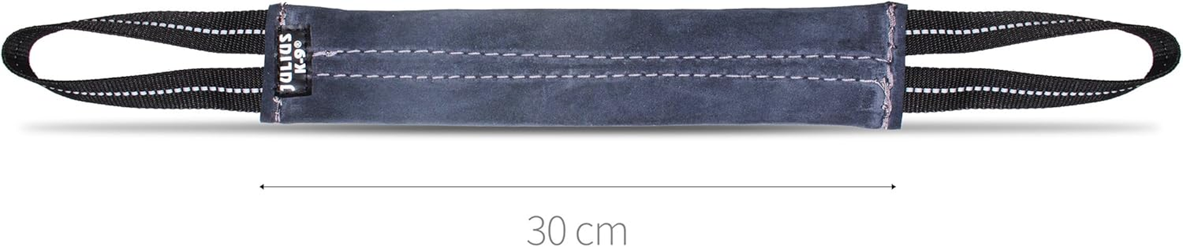 Julius-K9 185LE-30 Flat Leather Tug with Two Handle, 11.81 In image number 5