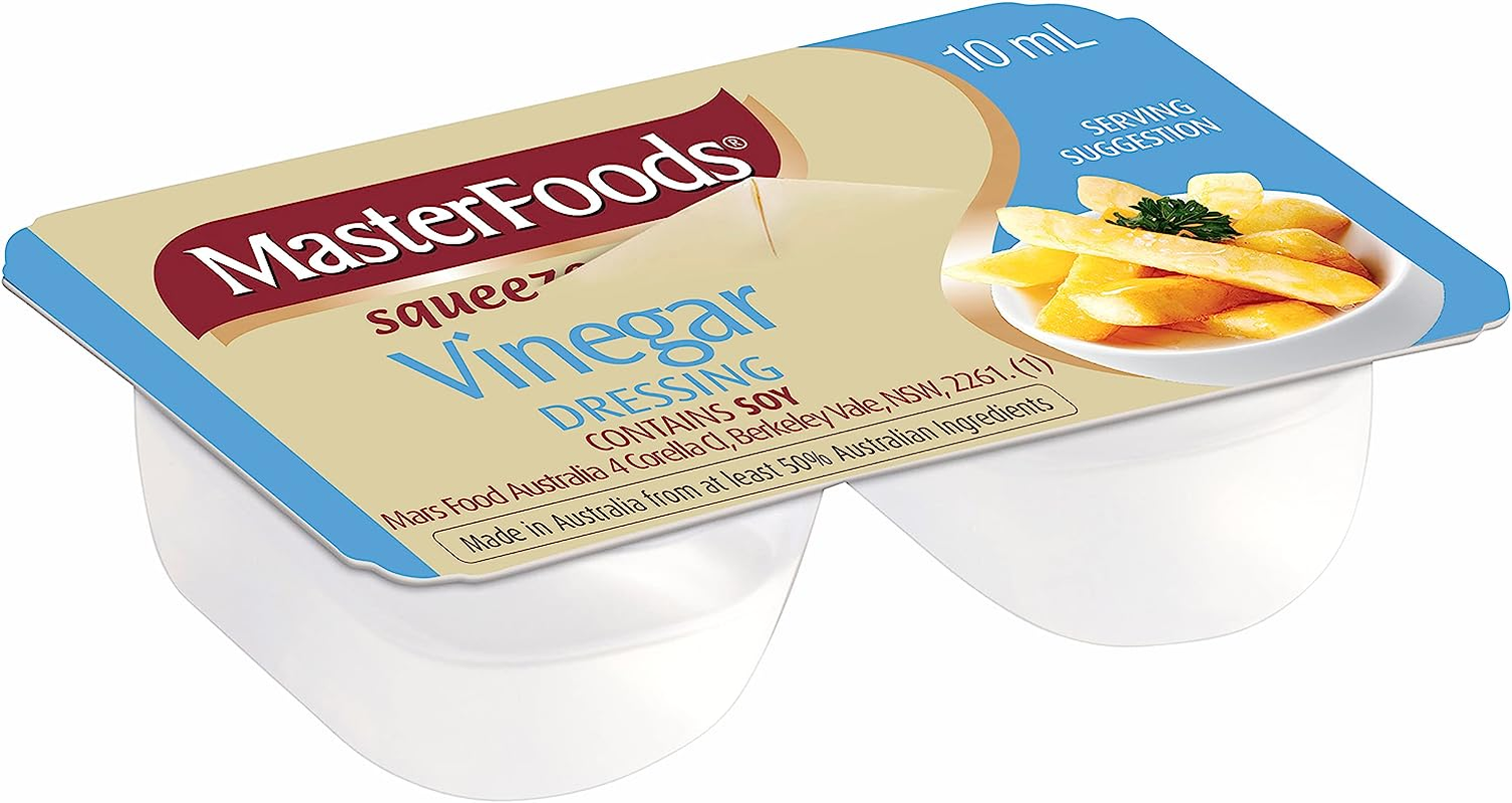 Masterfoods Italian Vinegar Salad Dressing 13 G Squeeze on Packets (Pack of 100) image number 2