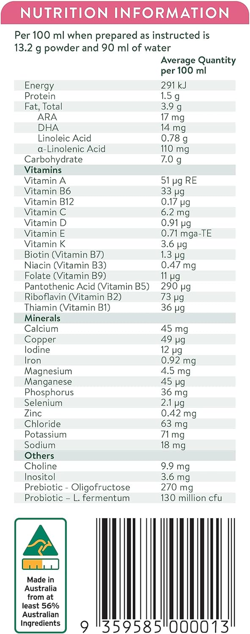 Ocean Road Dairies Organic A2 Protein Stage 2 Follow-On Formula for 6 to 12 Months Babies, 900 G image number 3