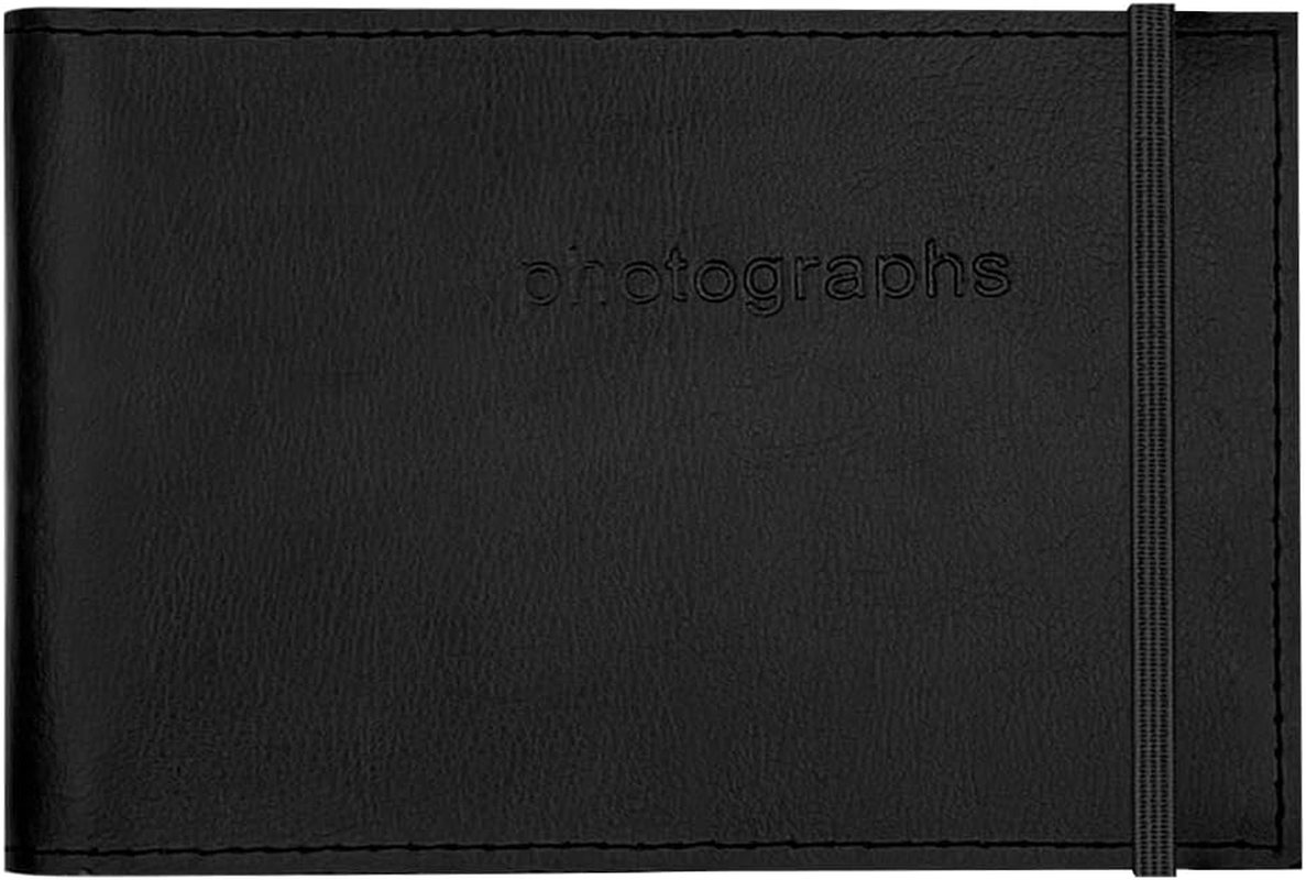 Profile Australia Citi Leather Black Photo Album | Photo Wallet | 52 4X6In (10X15Cm) Photos | Acid Free image number 3