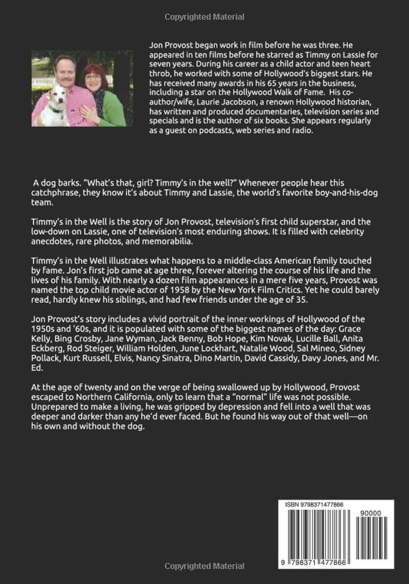 Timmy'S in the Well: the Jon Provost Story