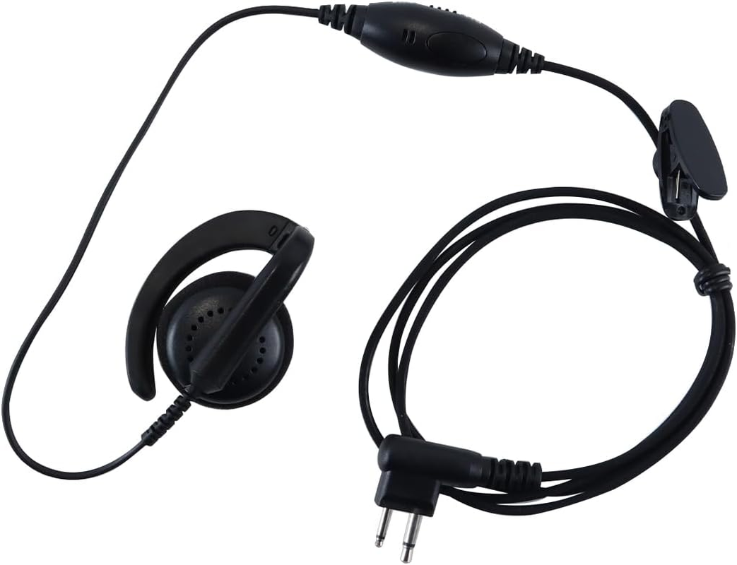 ANCLLO 1.5M Mono Earphone with Clip & 3.5Mm Jack - Lightweight Hands-Free Headset for Travel/Listening image number 6