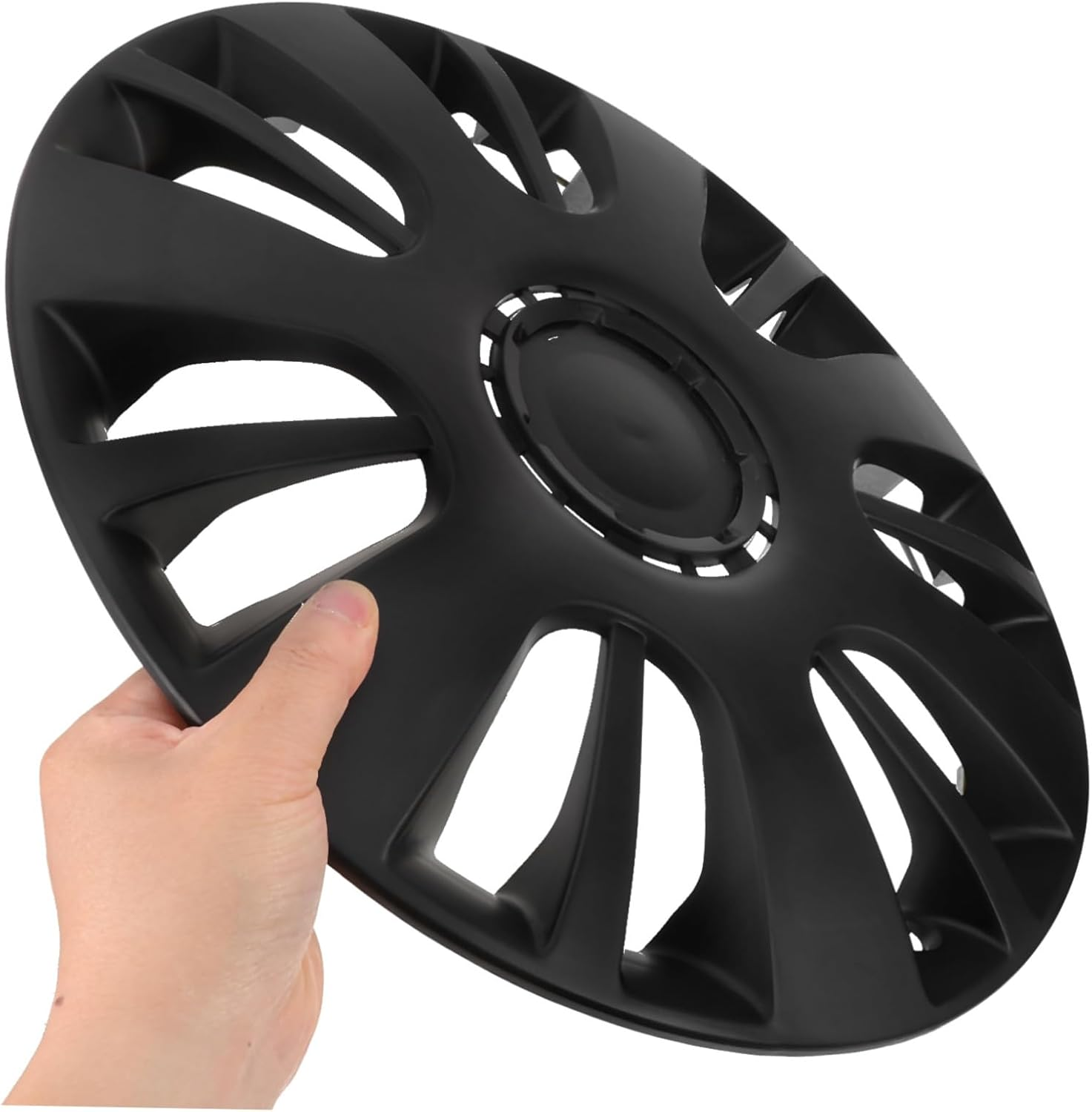 MOLUCKFU Decorative Wheel Rim Covers Car Rim Protector Automotive Hub Caps Fitment image number 1