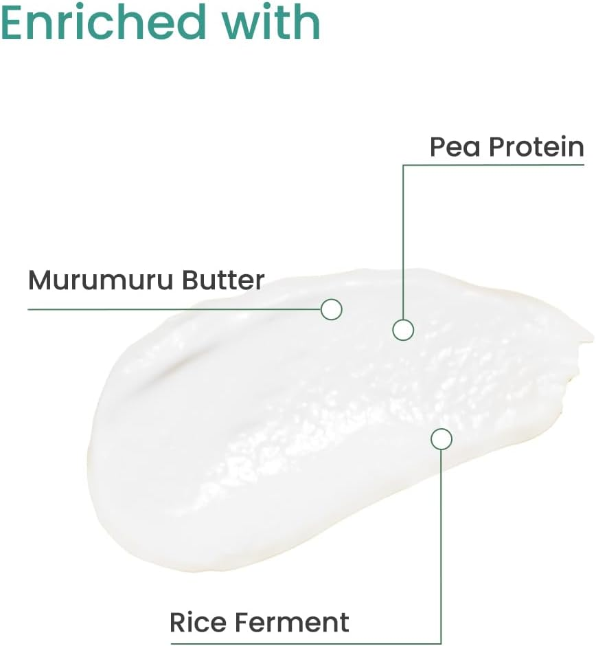 Earth Rhythm Murumuru Hair Mask for Dry, Dehydrated & Frizzy Hair |Contains Pea Protein & Rice Ferment| Hydrates & Enhances Curl Retention| Men & Women | Sulphate & Paraben Free - 100 Ml image number 5