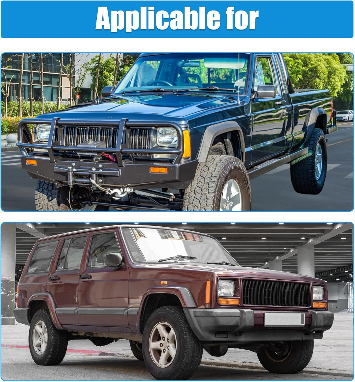 X AUTOHAUX Manual Transfer Case Linkage Kit Replacement for Jeep Cherokee XJ 1986-2001 Transfer Case Shift Linkage image number 2