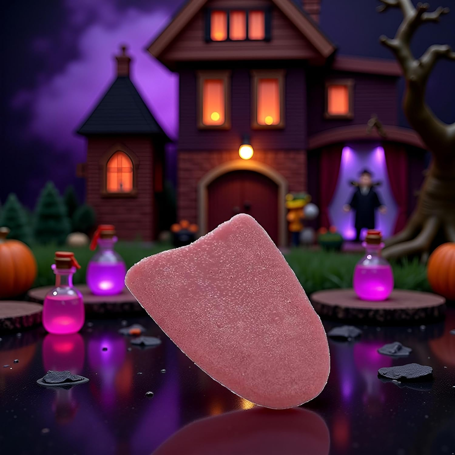 Calsgkspray Realistic Fake Tongue Gross Jokes Prank Magic Tricks Halloween Horrific Magicians Props Fashion Processing Novelty Props image number 5