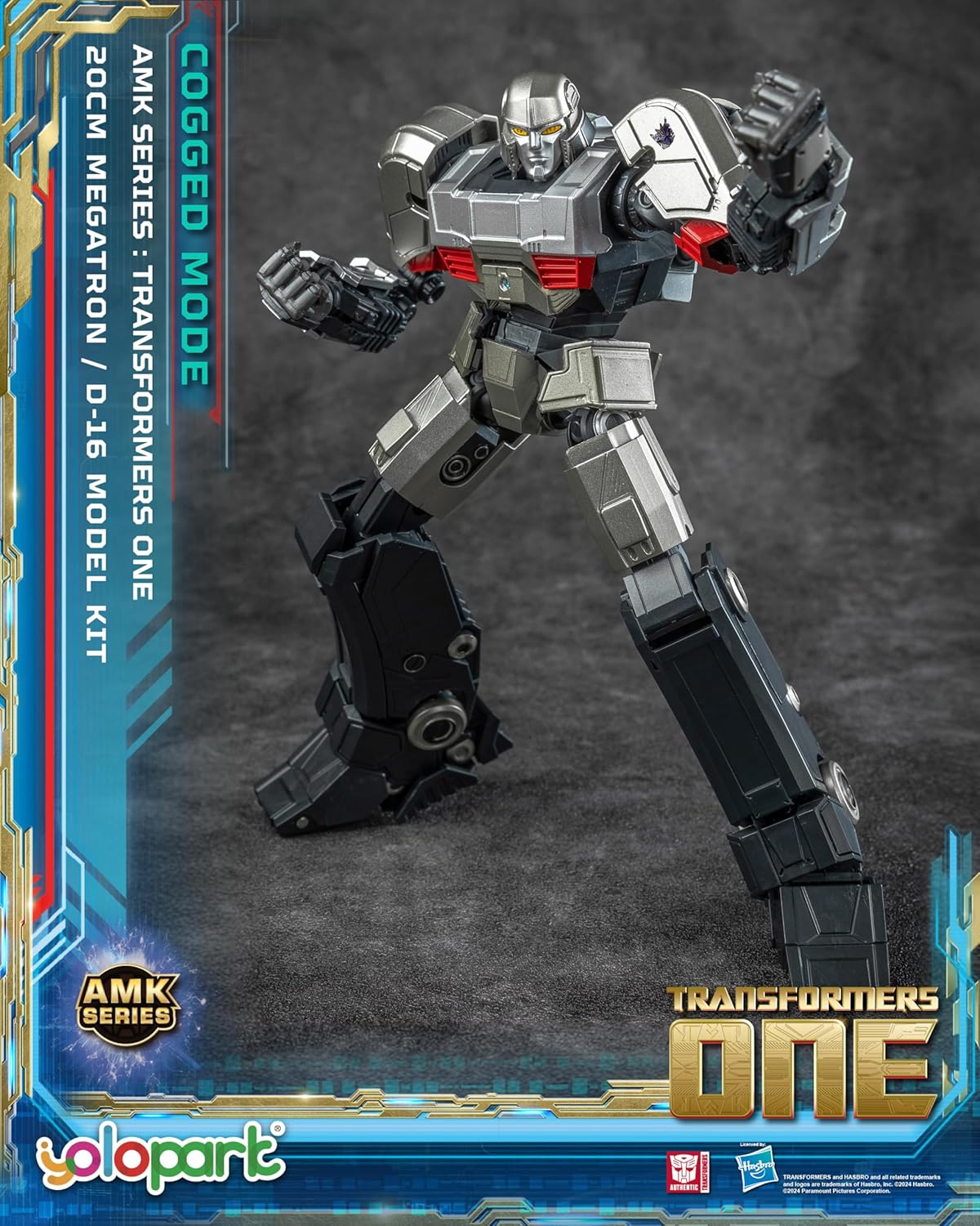 Transformers ONE - 20Cm D-16 [Megatron] Cogged Mode Model Kit - AMK Series image number 4